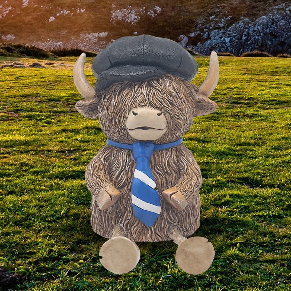 HIGHLAND COW MONEYBANK FLATCAP