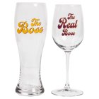 BOSS REAL BOSS GLASS SET 2