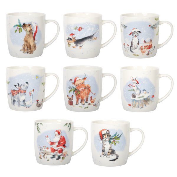 PAPER SHED MUG 8 ASST