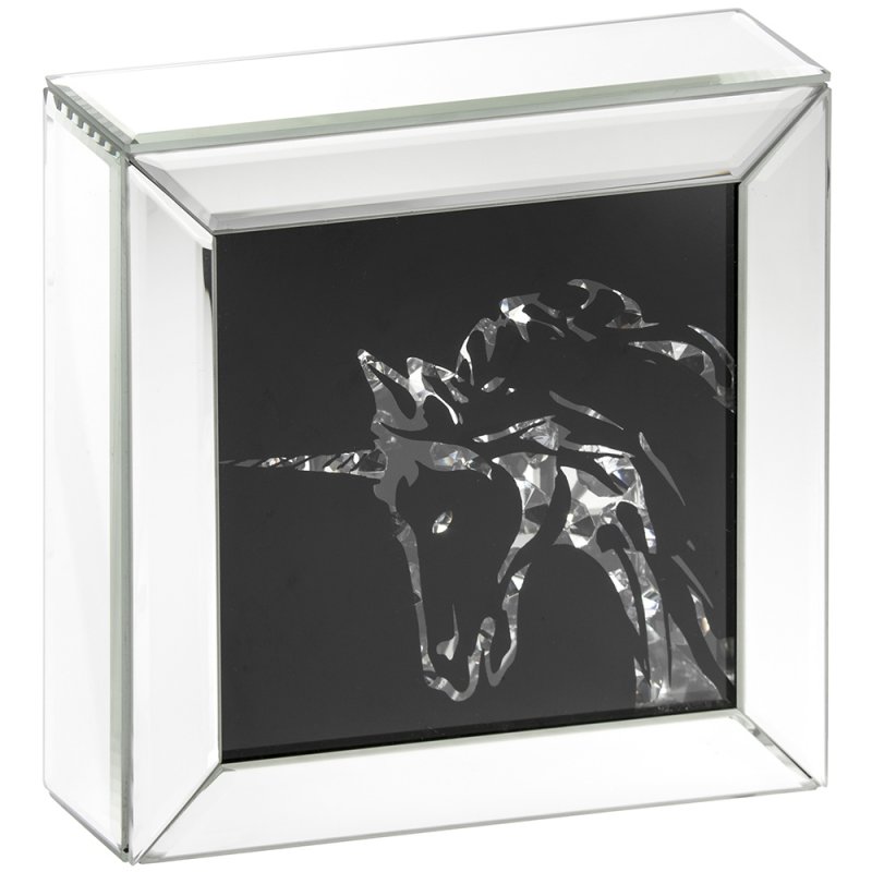 Multi Crystal Unicorn Decor Lesser Pavey