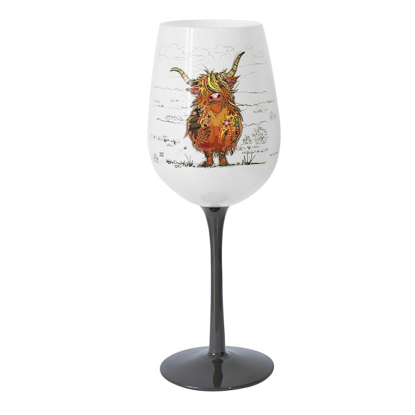 HAMISH COW WINE GLASS