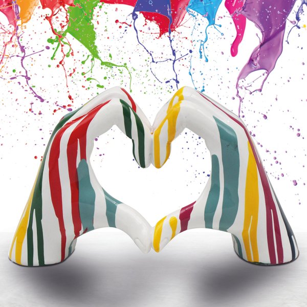 DRIP ART HANDS OF LOVE