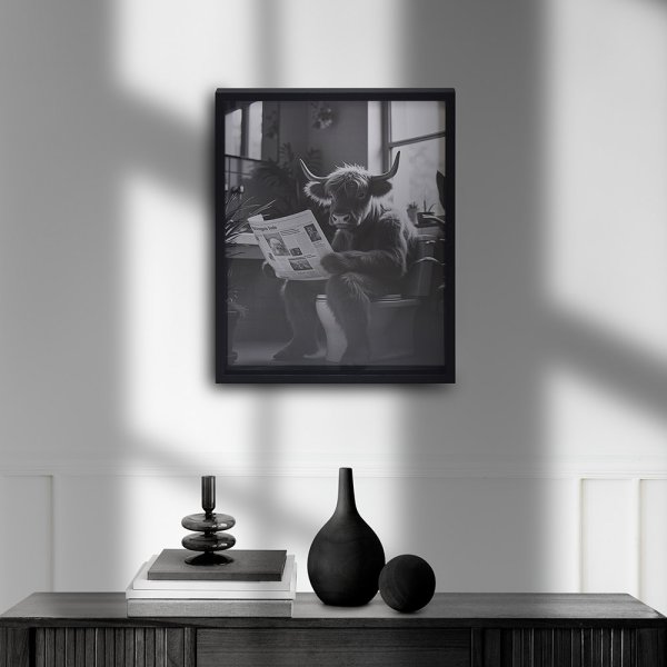 WALL ART- HIGHLAND COW