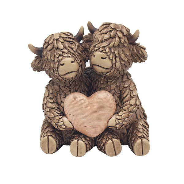 HUGHIE HIGHLAND COWS TRUE LOVE