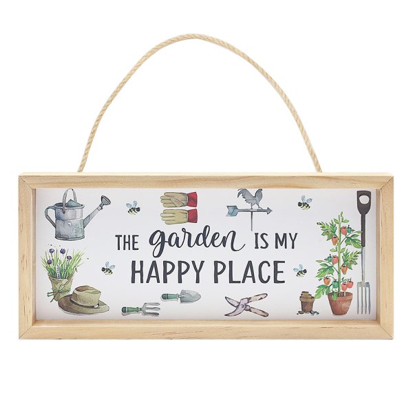 GREEN FINGERS HANGING PLAQUE