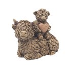 HUGHIE HIGHLAND COW PAIR