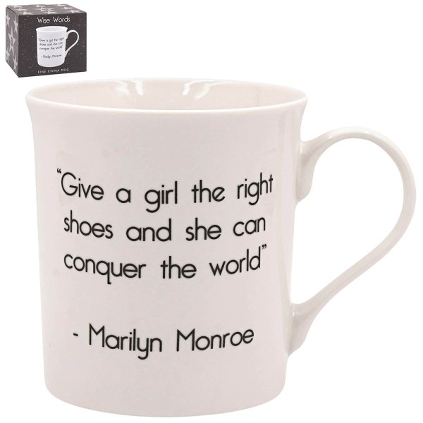 SHE CAN CONQUER THE WORLD MUG