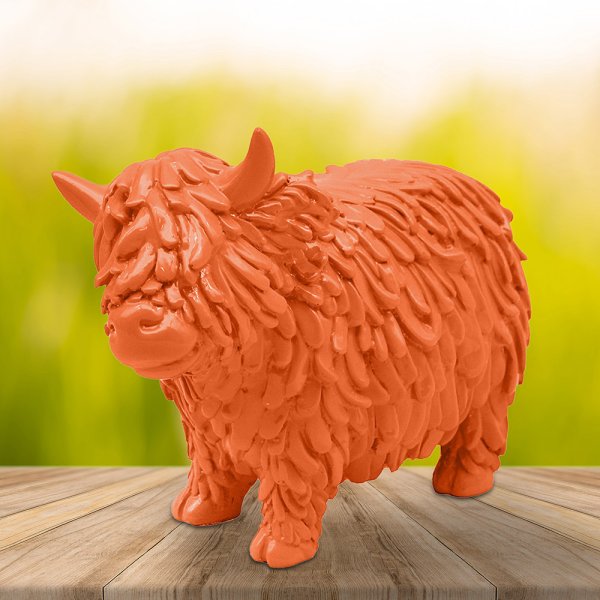 HIGHLAND COW ORANGE