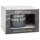 CRAZY DOG LADY MUG -BLUE