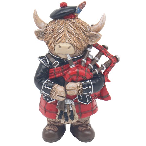HIGHLAND COW PIPER
