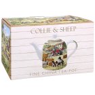 COLLIE & SHEEP TEA POT