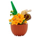 MINIBRICKS FLOWERS WITH SNAIL