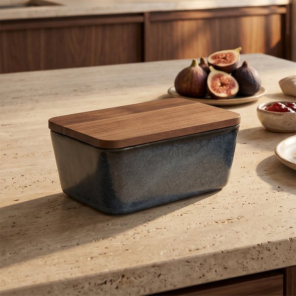 ELEMENTS BUTTER DISH