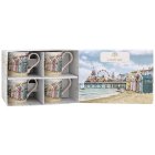 SANDY BAY MUGS SET OF 4