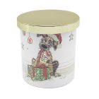 XMAS BUG ART MUTT CANDLE