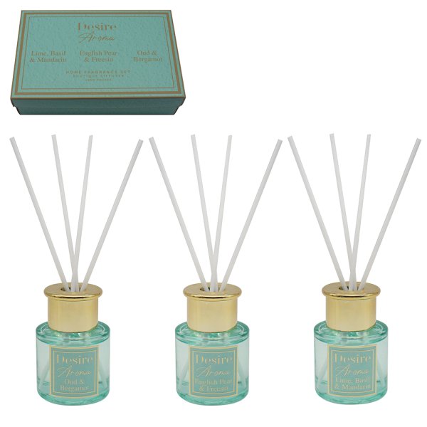 DIFFUSERS TEAL SET 3