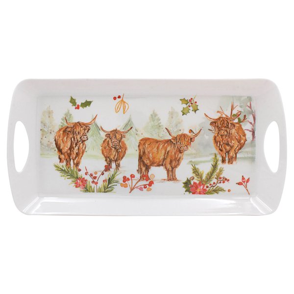 HIGHLAND COW TRAY MEDIUM
