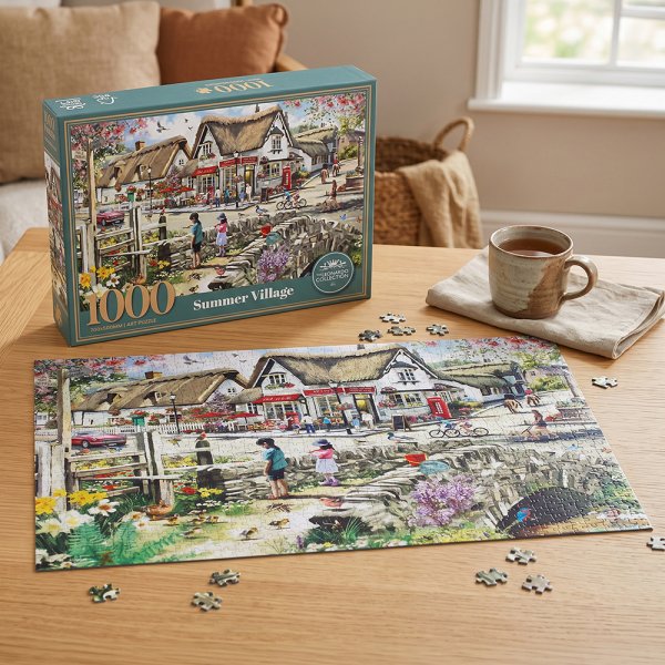 VILLAGE JIGSAW PUZZLE 1000PCS