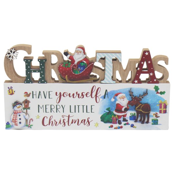 FESTIVE FRIENDS PLAQUE