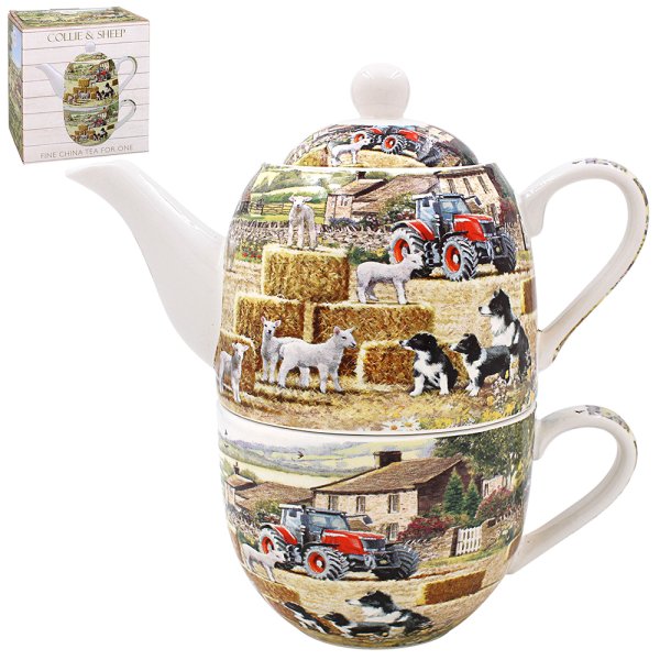 COLLIE & SHEEP TEA FOR ONE COLLIE & SHEEP TEA FOR ONE