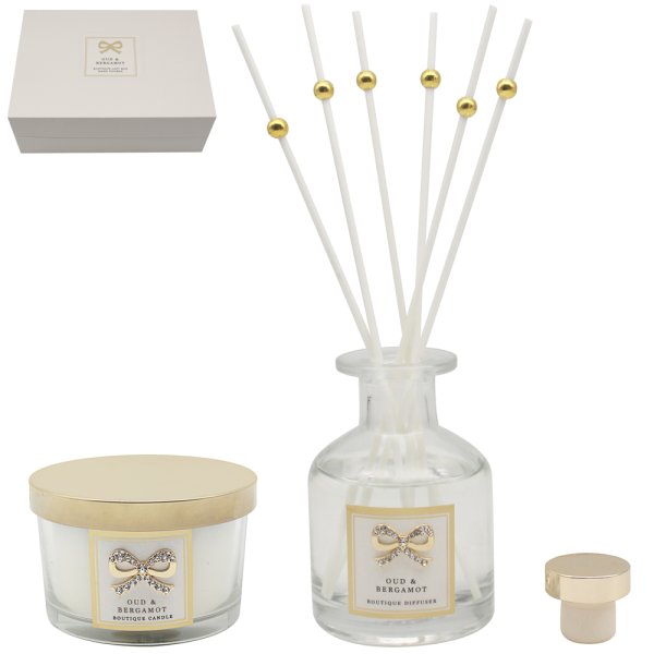 OUD & BERGAMOT CANDLE & DIFF