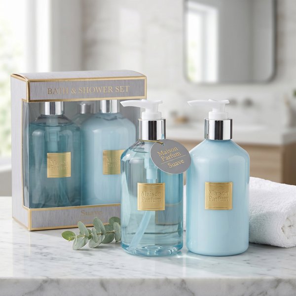 SUAVE BODY WASH & LOTION SET