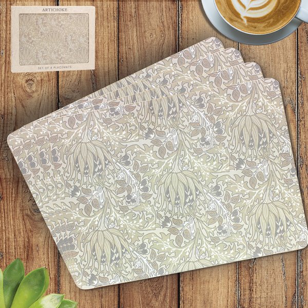 ARTICHOKE PLACEMATS SET 4