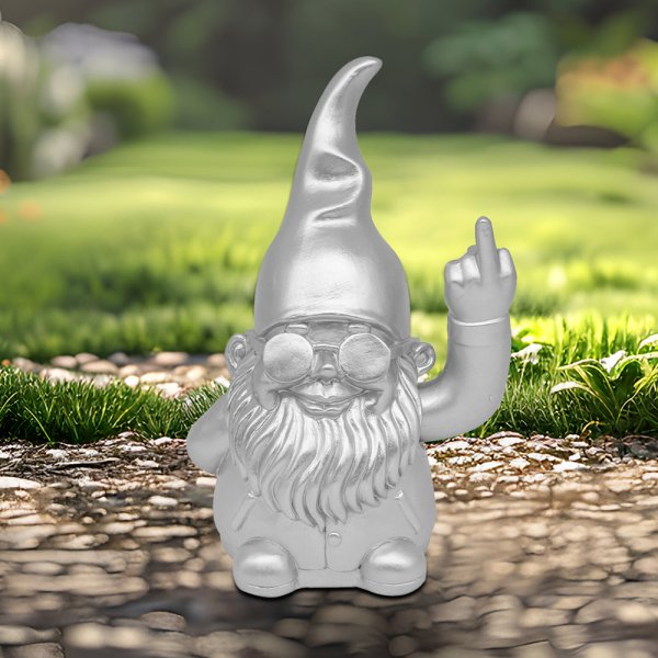 GNOME WAVING SILVER