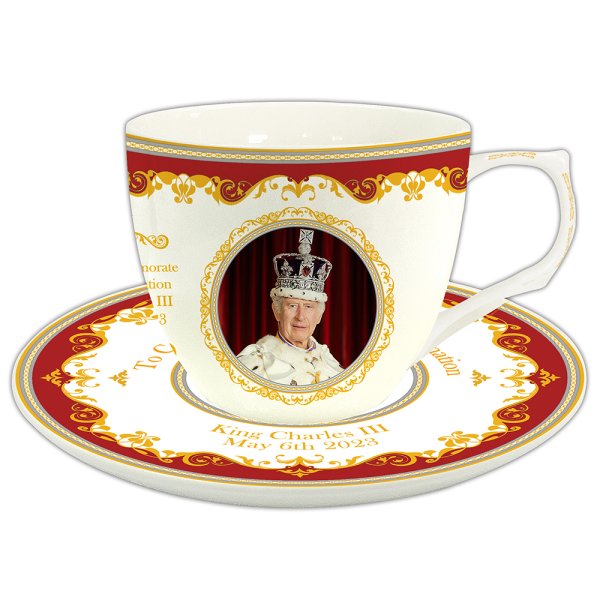 CHARLES III CORONATION CUP&SAU