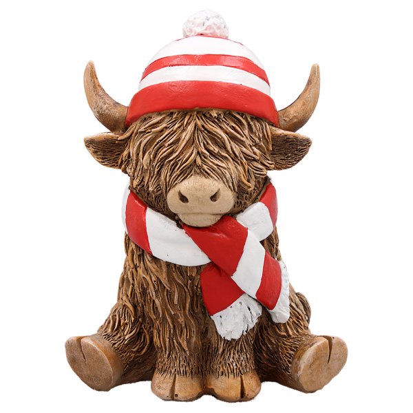 HIGHLAND COW SCARF & HAT