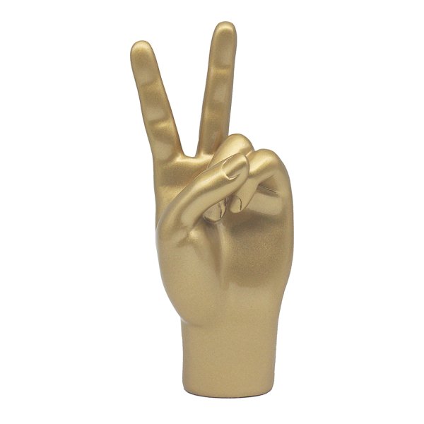PEACE HANDS GOLD