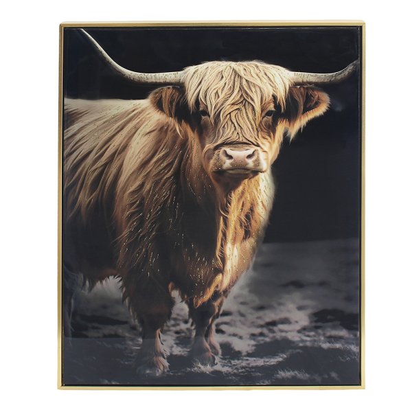 HIGHLAND COW WALL ART