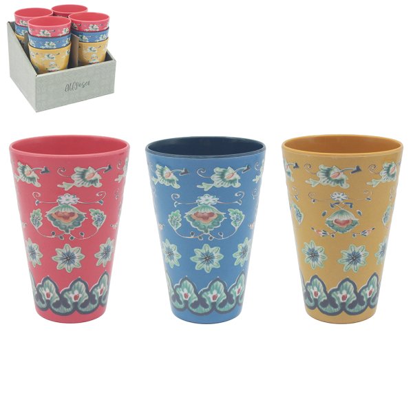 TUSCANY MELAMINE BEAKER 3 ASST