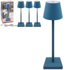 RECHARGABLE TOUCH LAMP BLUE