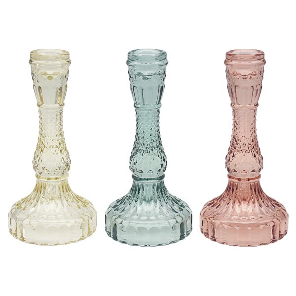 CANDLE HOLDER 3 ASST