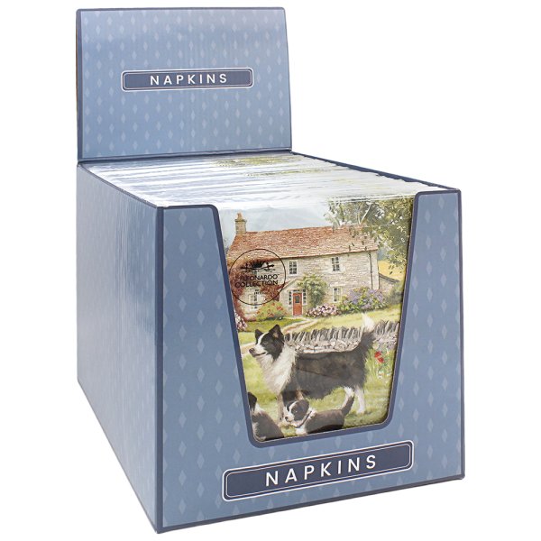 COLLIE & SHEEP NAPKINS