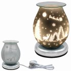 XMAS GLASS TOUCH AROMA LAMP