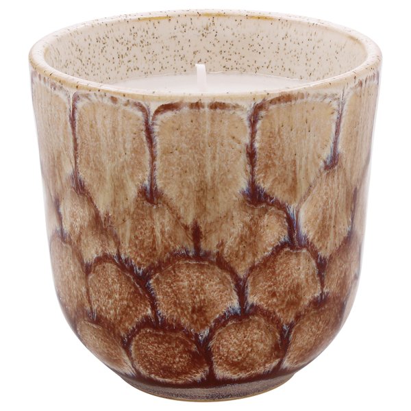 TORTOISE SHELL CANDLE BROWN