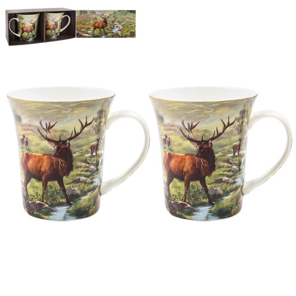 STAG MUGS SET 2
