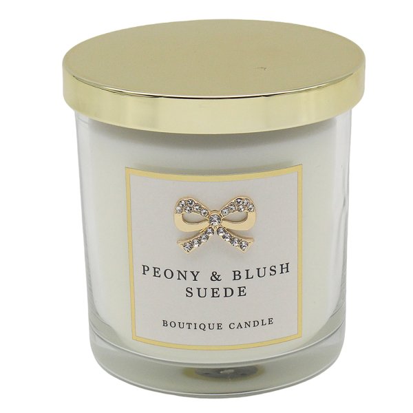 PEONY BLUSH&SUEDE CANDLE 30HRS