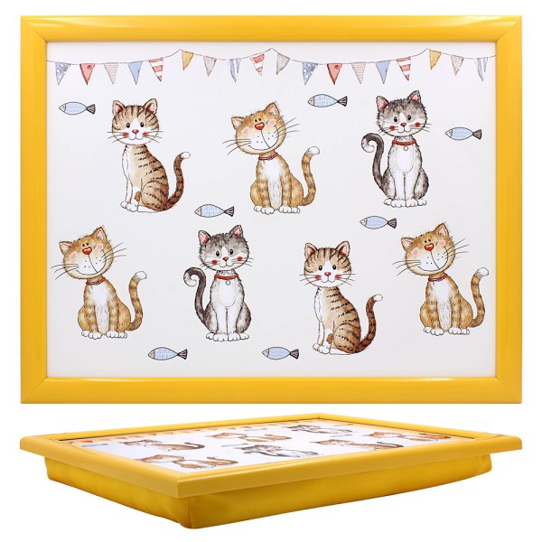 FAITHFUL FRIENDS CAT LAPTRAY