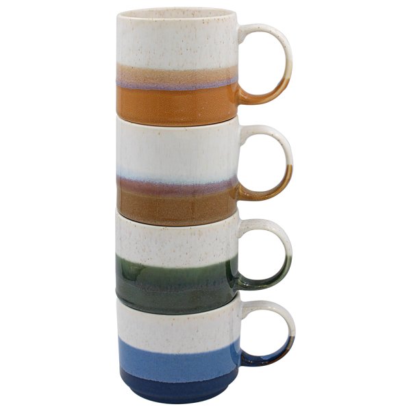 REACTIVE GLAZE STACKINGMUGS S4