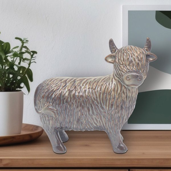 FARMYARD FUN HIGHLAND COW LGE