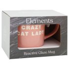 CRAZY CAT LADY MUG -PINK