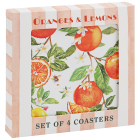 ORANGES & LEMONS COASTERS S4