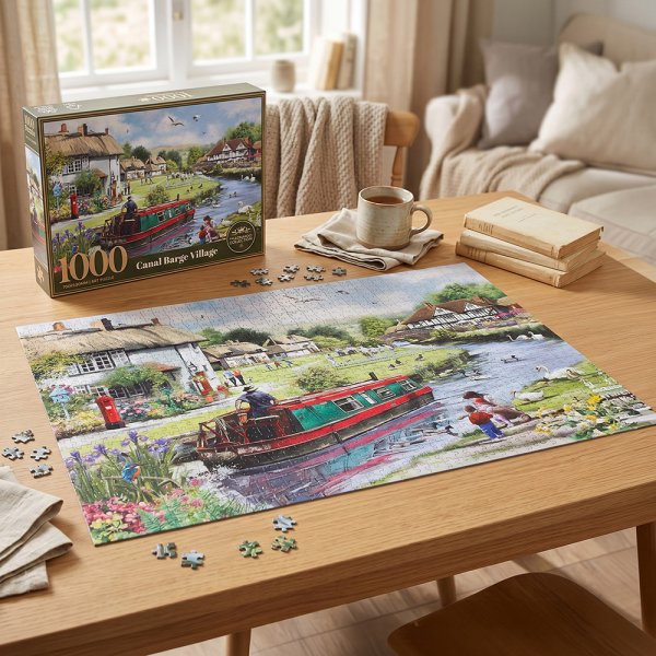 VILLAGE JIGSAW PUZZLE 1000PCS
