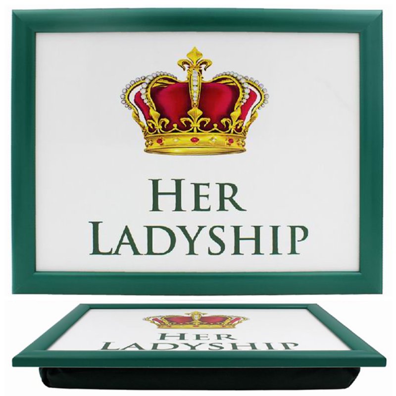 HER LADYSHIP LAPTRAY SML