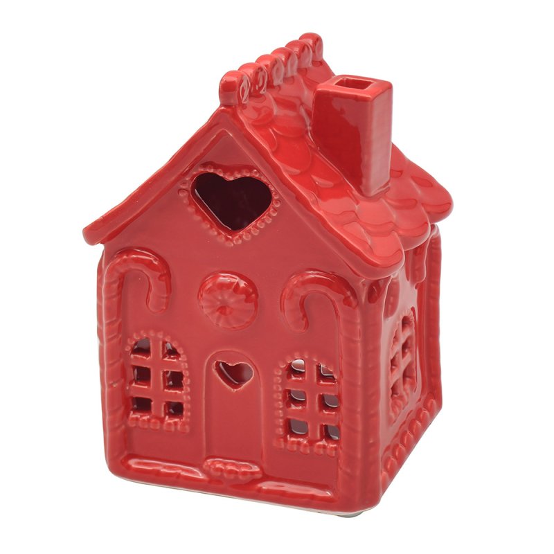 XMAS HOUSE TEA LIGHT HOLDER Lesser & Pavey