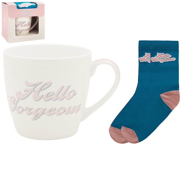HELLO GORGEOUS SOCK GIFT SET