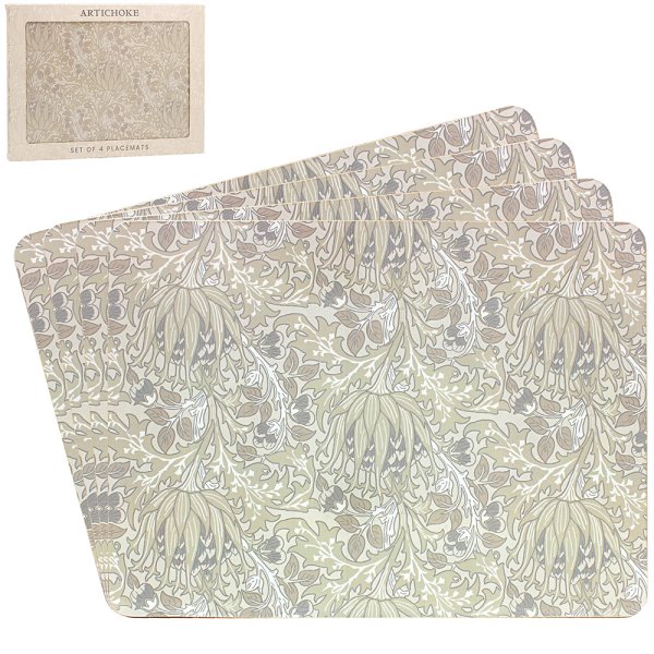 ARTICHOKE PLACEMATS SET 4
